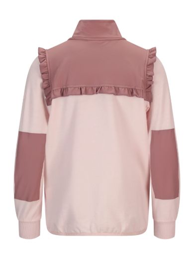 Bilde av WoolLand Moelv sweater brushed fleece RoseSmoke